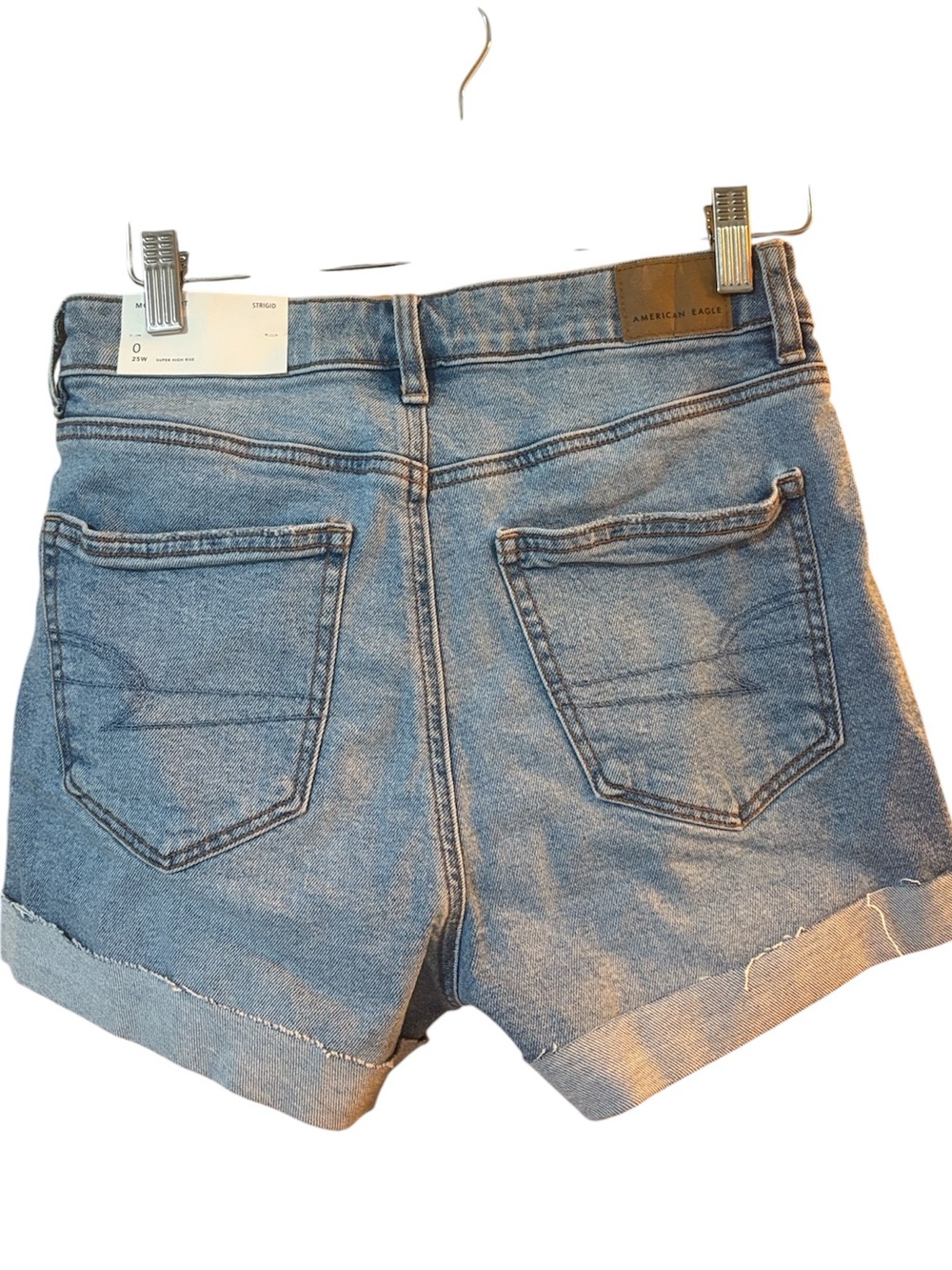 American Eagle Size 0 Striped Mom Shorts New With Tags